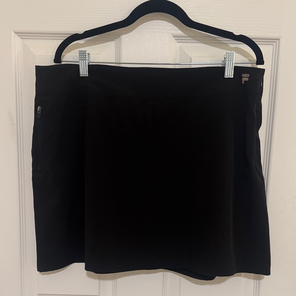 Fila Women's Classic Black Golf Skort